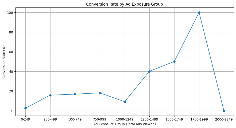 Measuring the Impact of Ads on Campaign Success - Project screenshot